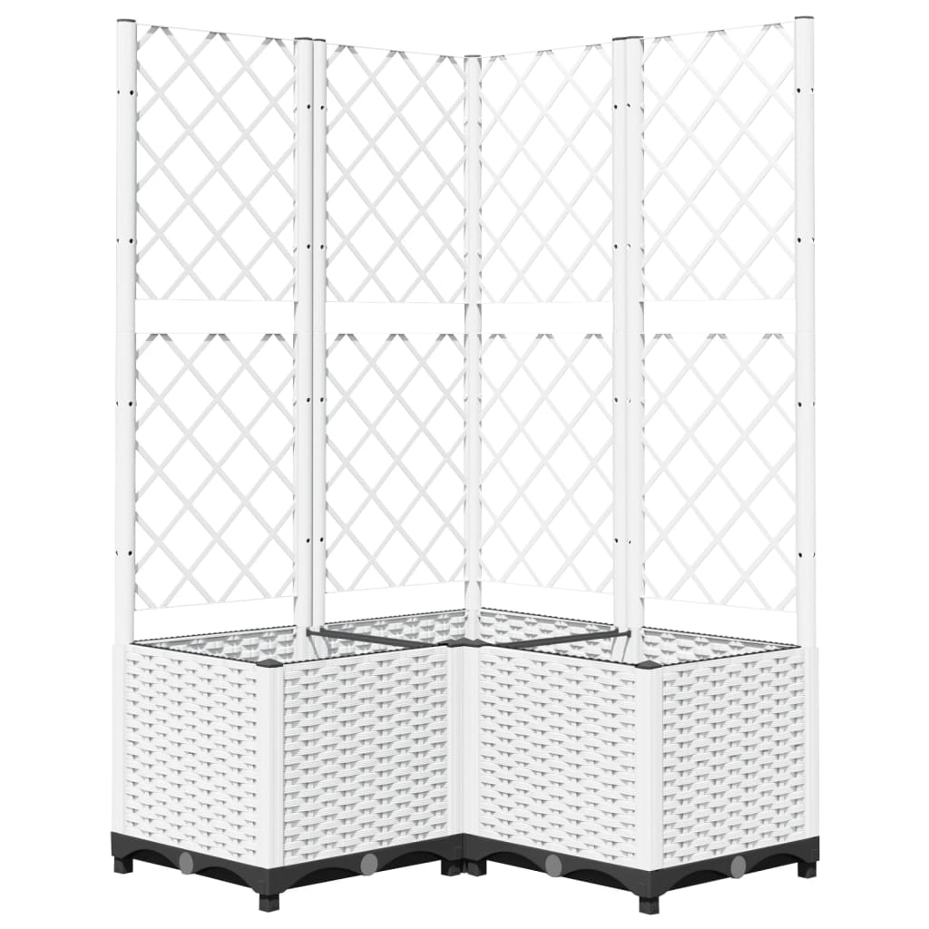 Garden Planter With Trellis Pp