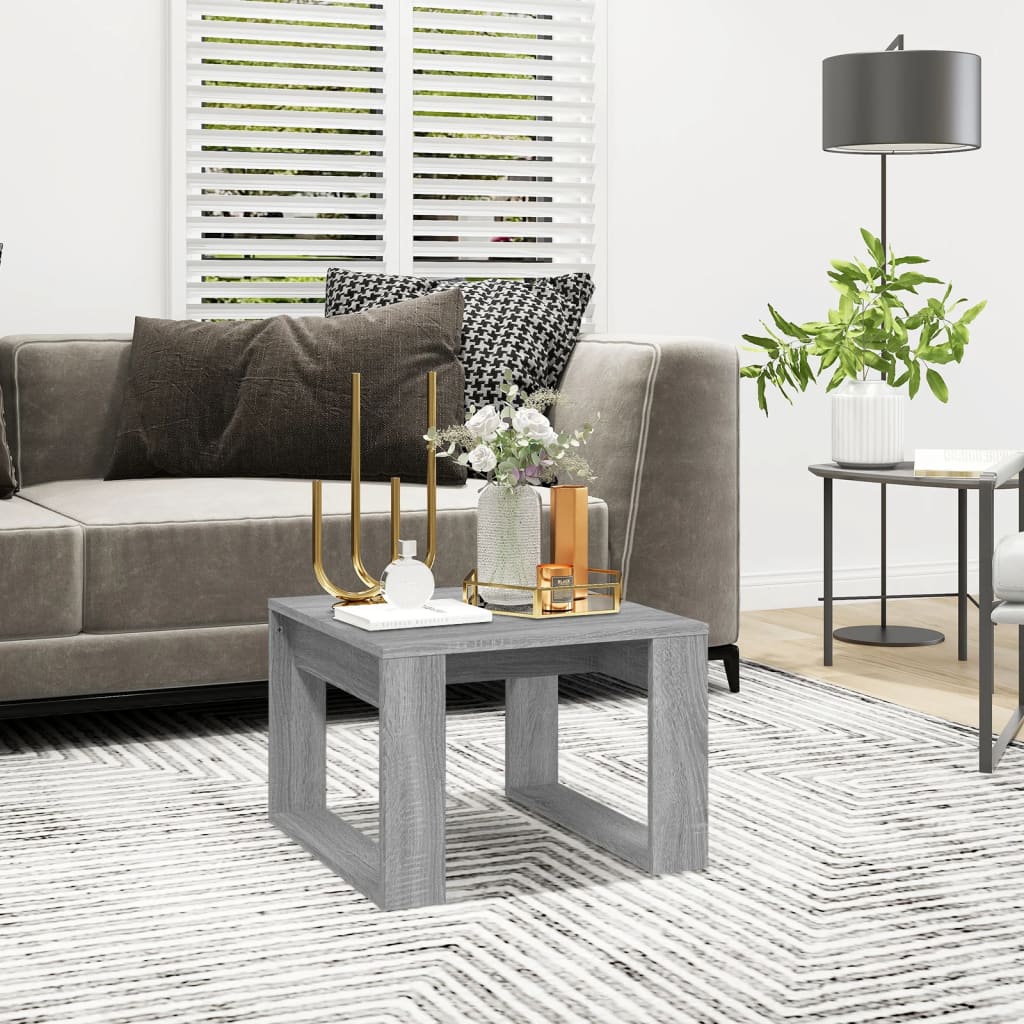 Coffee Table 100X100X35 Cm Engineered Wood