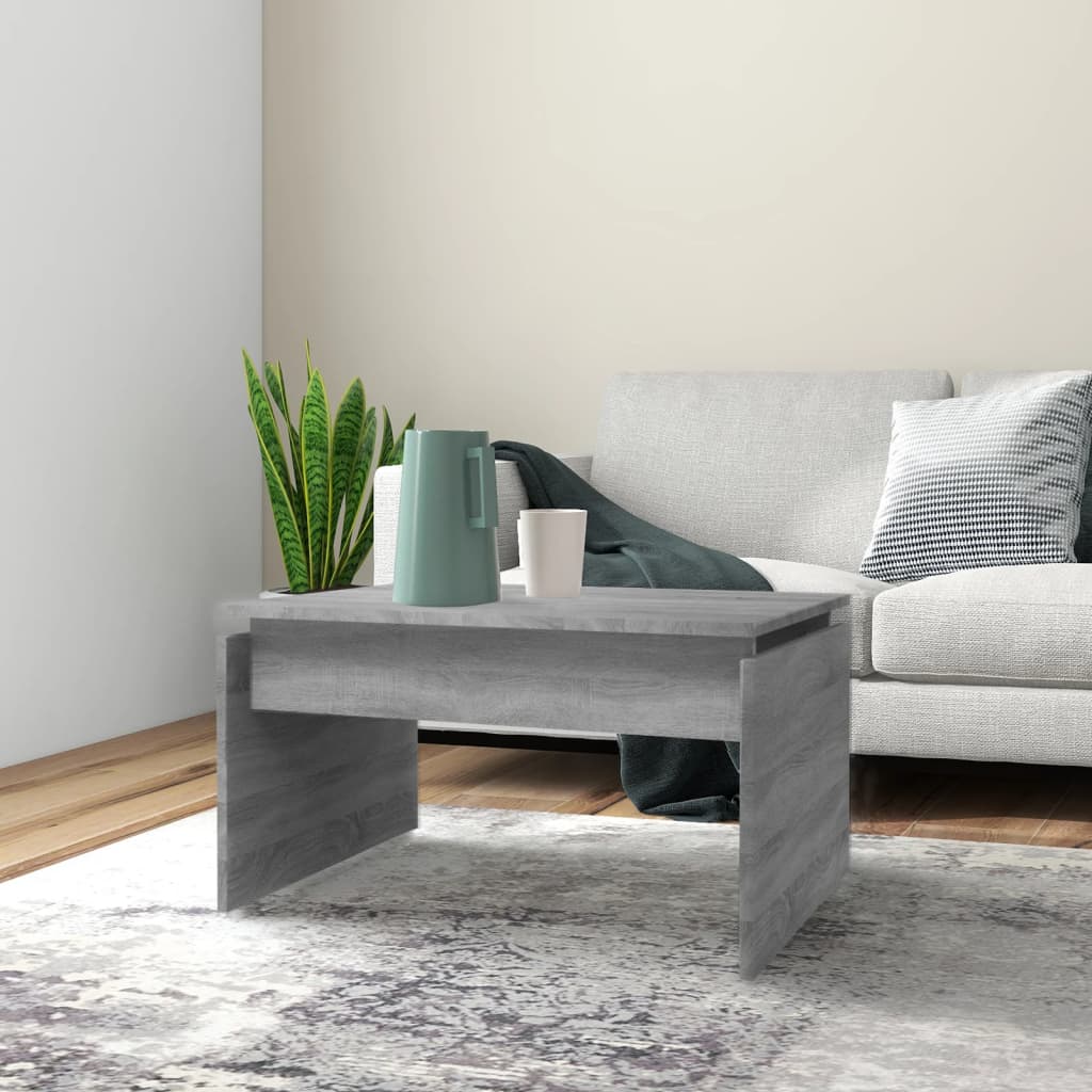 Coffee Table 68X50X38 Cm Engineered Wood