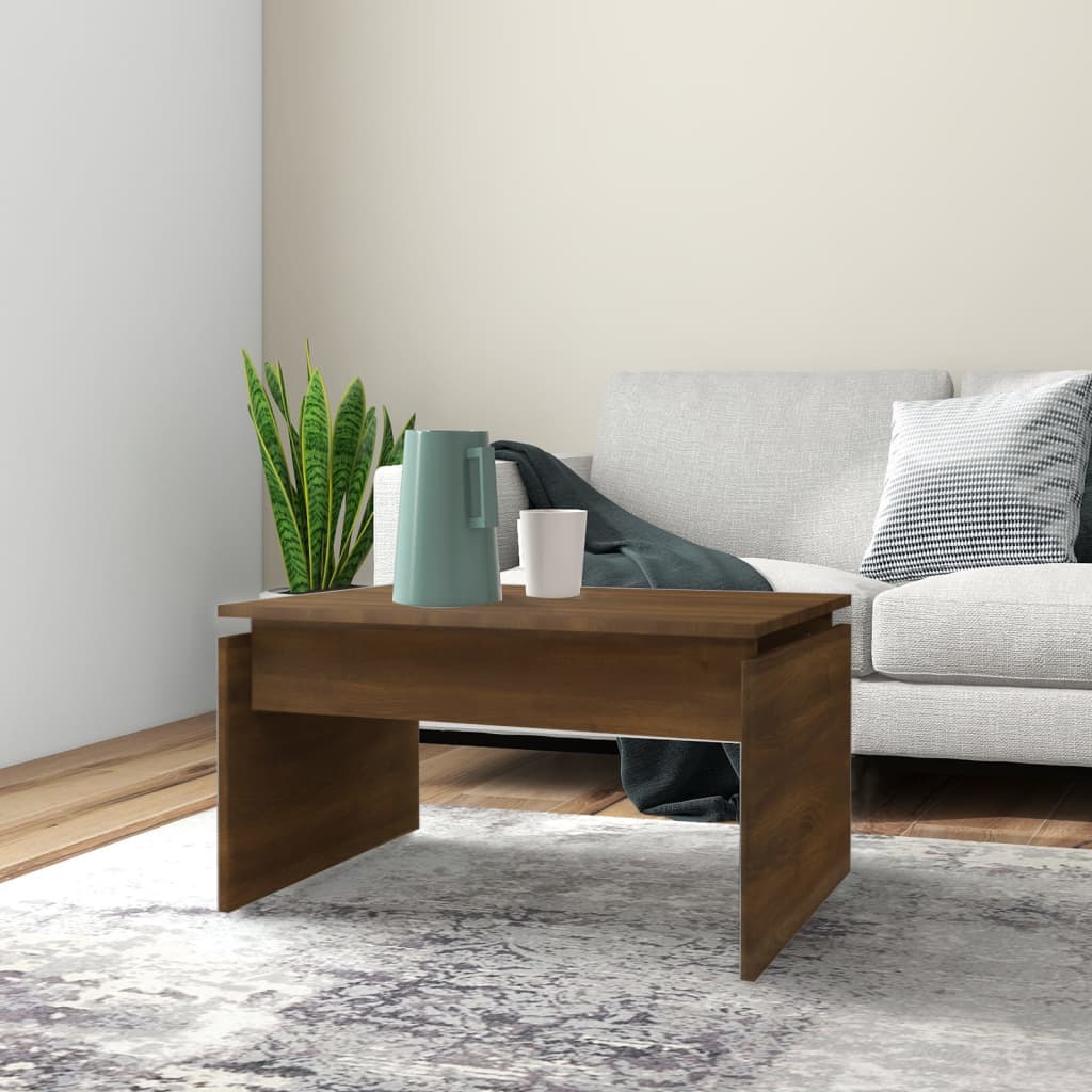 Coffee Table 68X50X38 Cm Engineered Wood