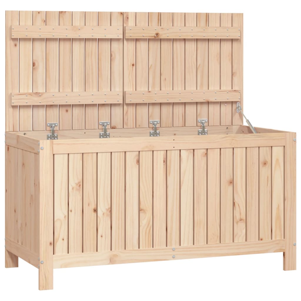 Garden Storage Box Solid Wood Pine