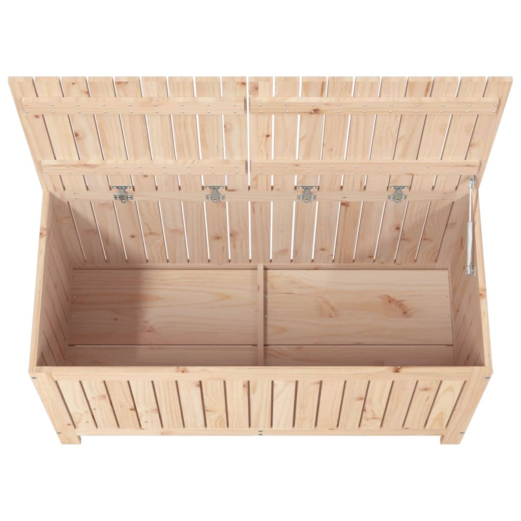 Garden Storage Box Solid Wood Pine