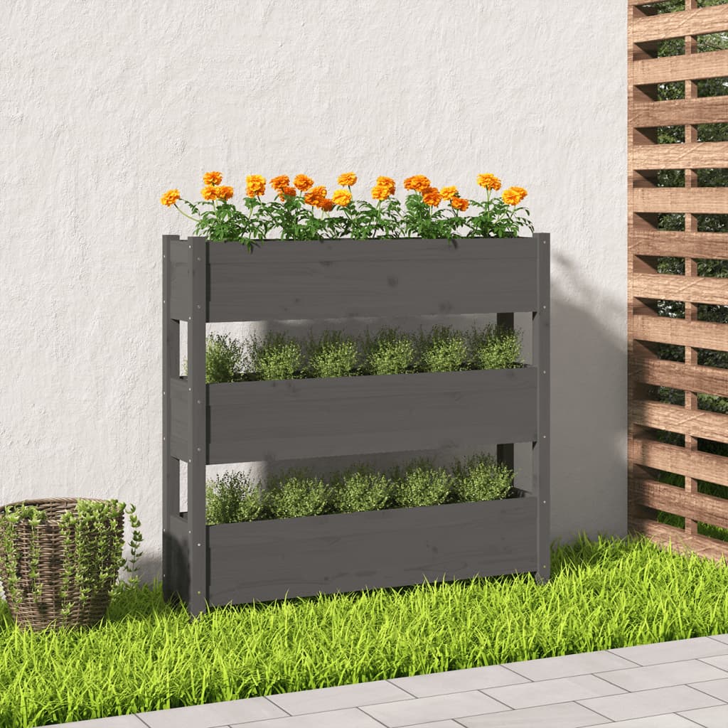 Planter Solid Wood Pine