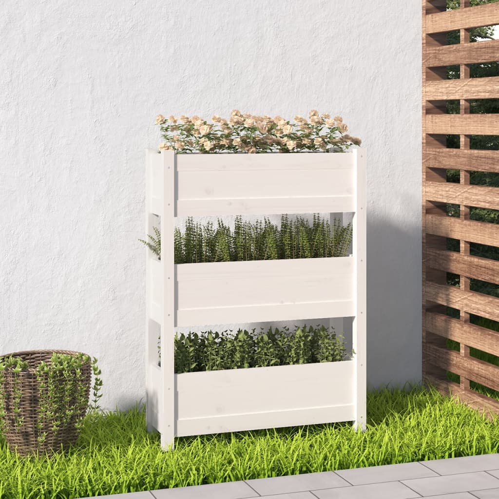 Planter Solid Wood Pine