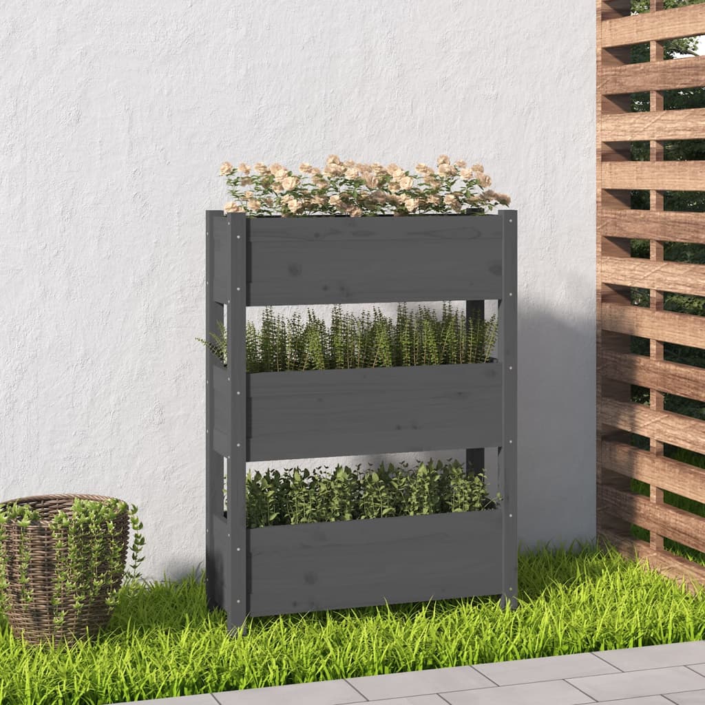 Planter Solid Wood Pine