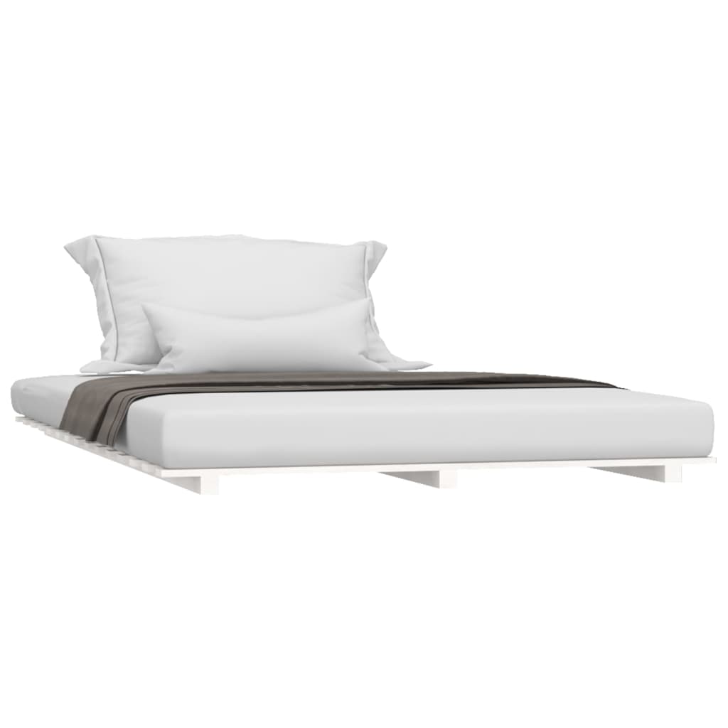 Bed Frame Without Mattress King Size Solid Wood Pine