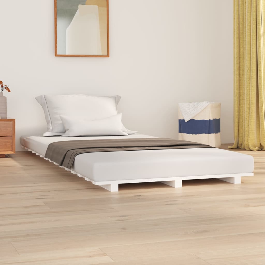 Bed Frame Without Mattress King Size Solid Wood Pine