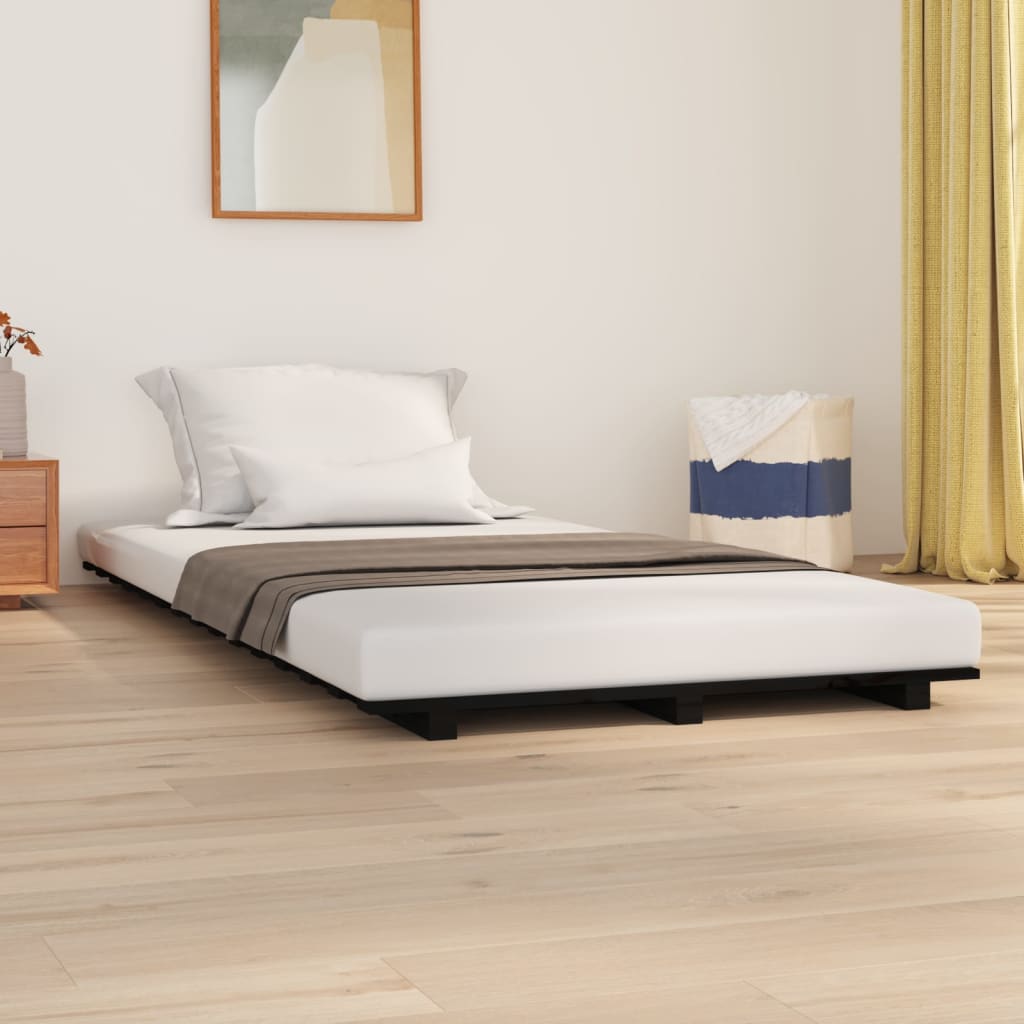 Bed Frame Without Mattress King Size Solid Wood Pine
