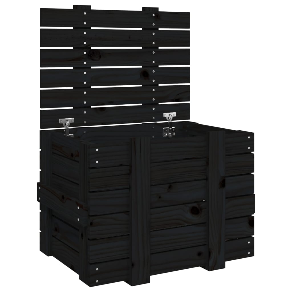Storage Box Solid Wood Pine