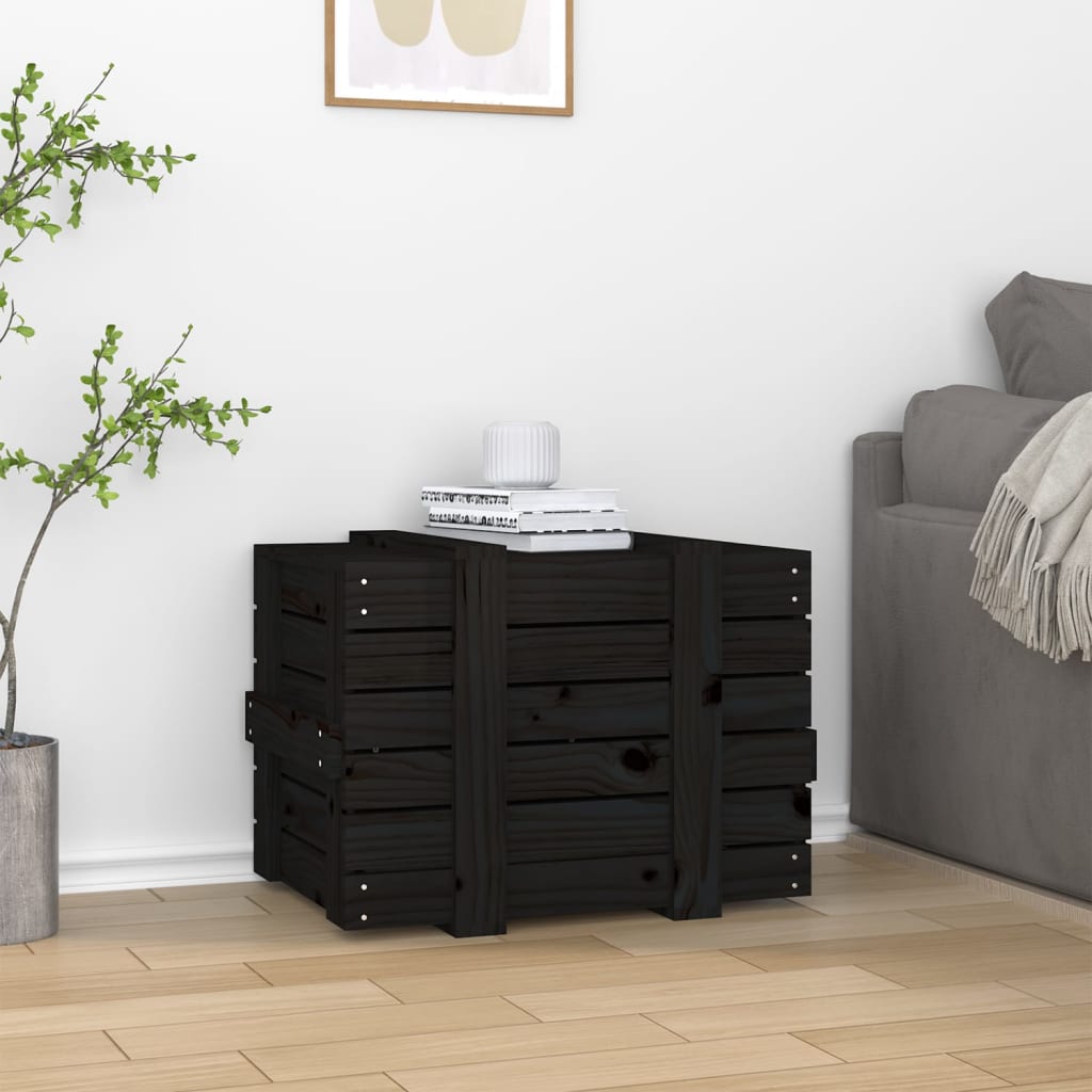 Storage Box Solid Wood Pine