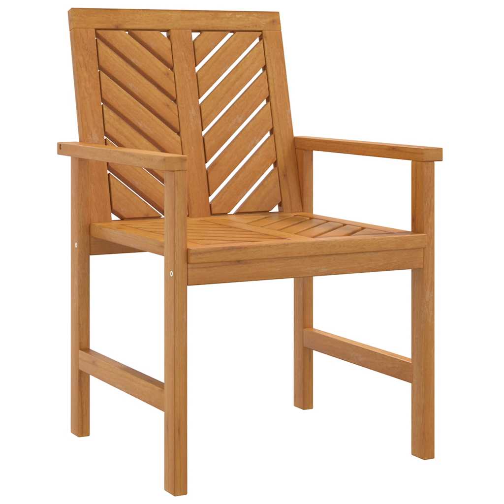 Outdoor Furniture Set 3 Piece Garden Lounge Solid Wood Acacia Waterproof 62 cm