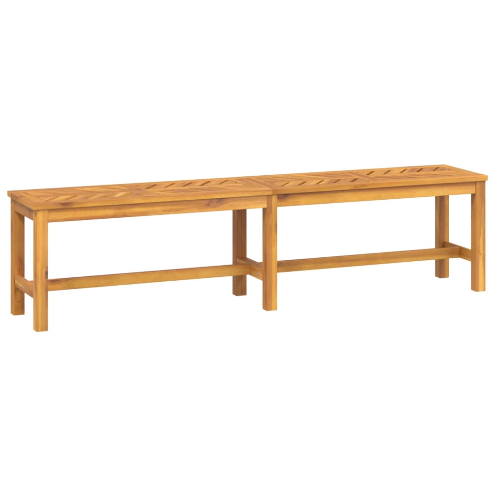 Garden Bench 180 Cm Solid Wood Acacia