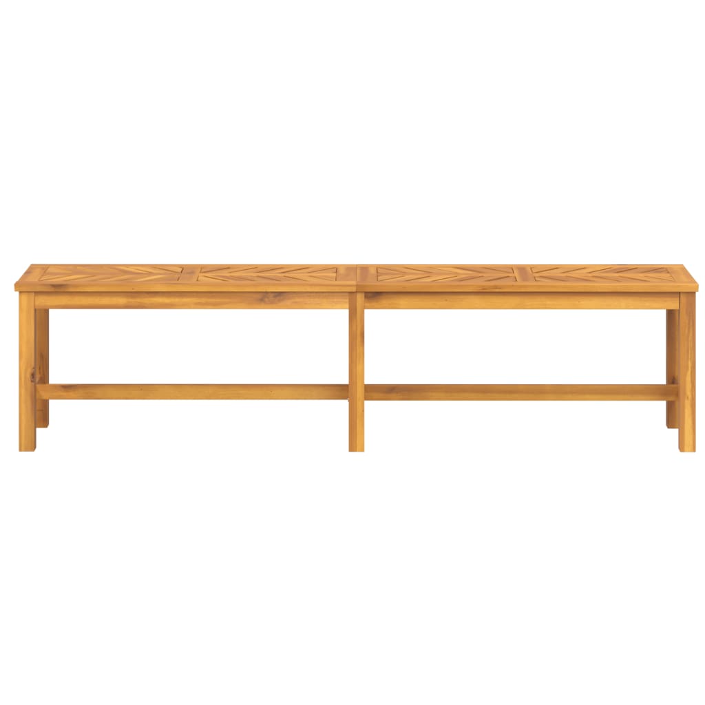 Garden Bench 180 Cm Solid Wood Acacia