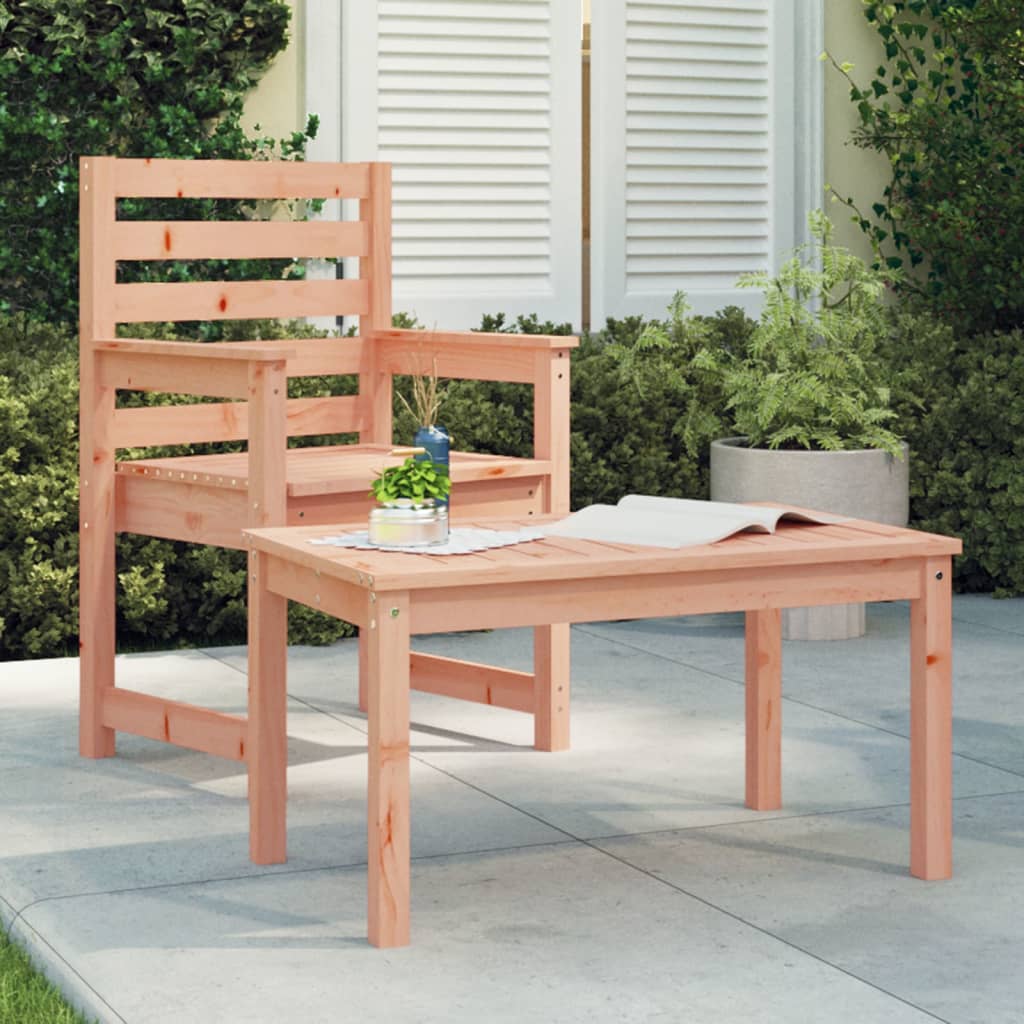 Garden Table Solid Wood Pine
