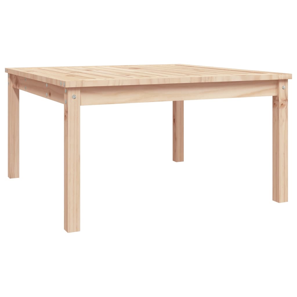 Garden Table Solid Wood Pine