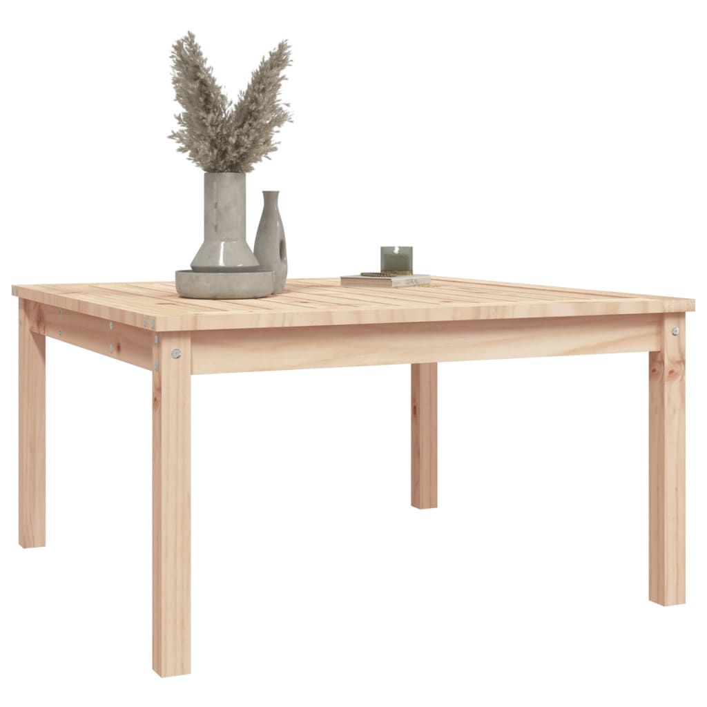 Garden Table Solid Wood Pine