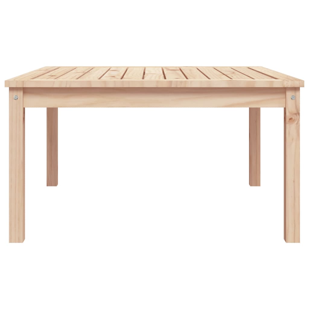 Garden Table Solid Wood Pine