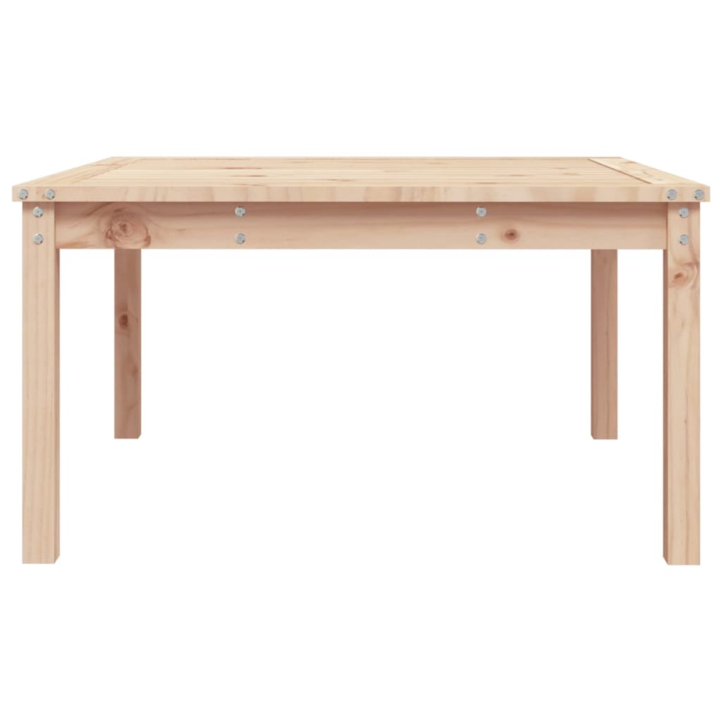 Garden Table Solid Wood Pine