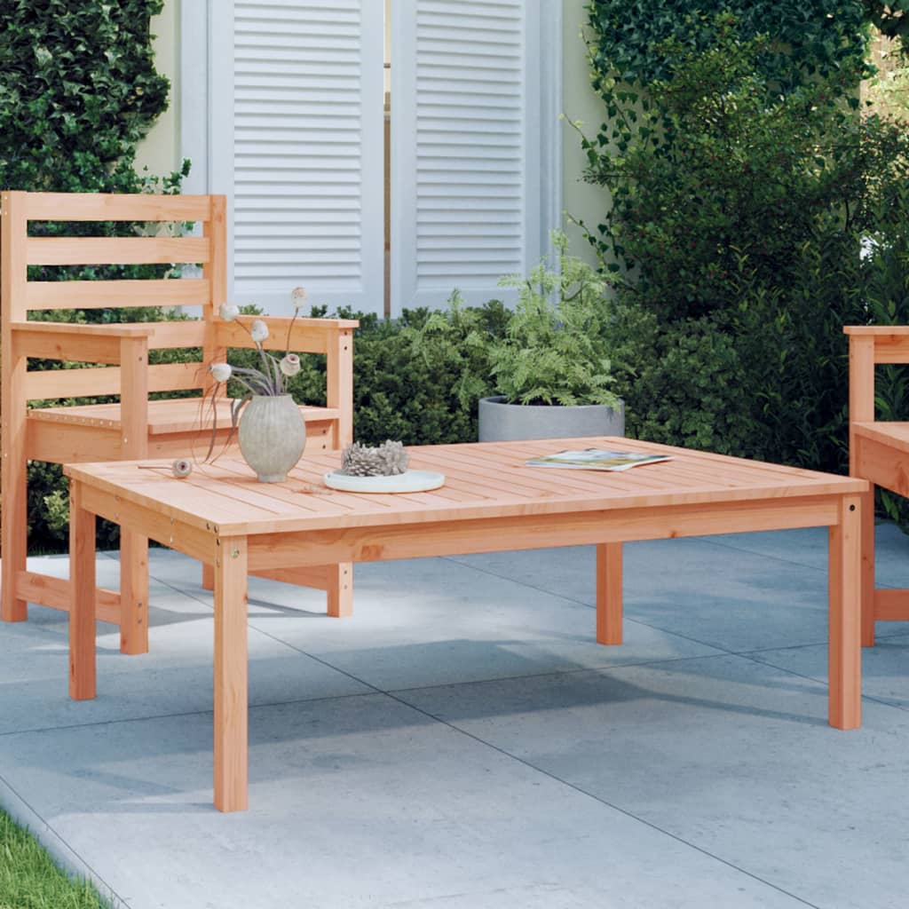 Garden Table Solid Wood Pine