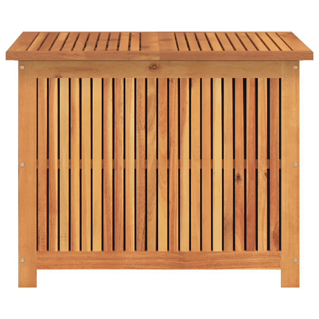 Garden Storage Box 75X75X58 Cm Solid Wood Acacia