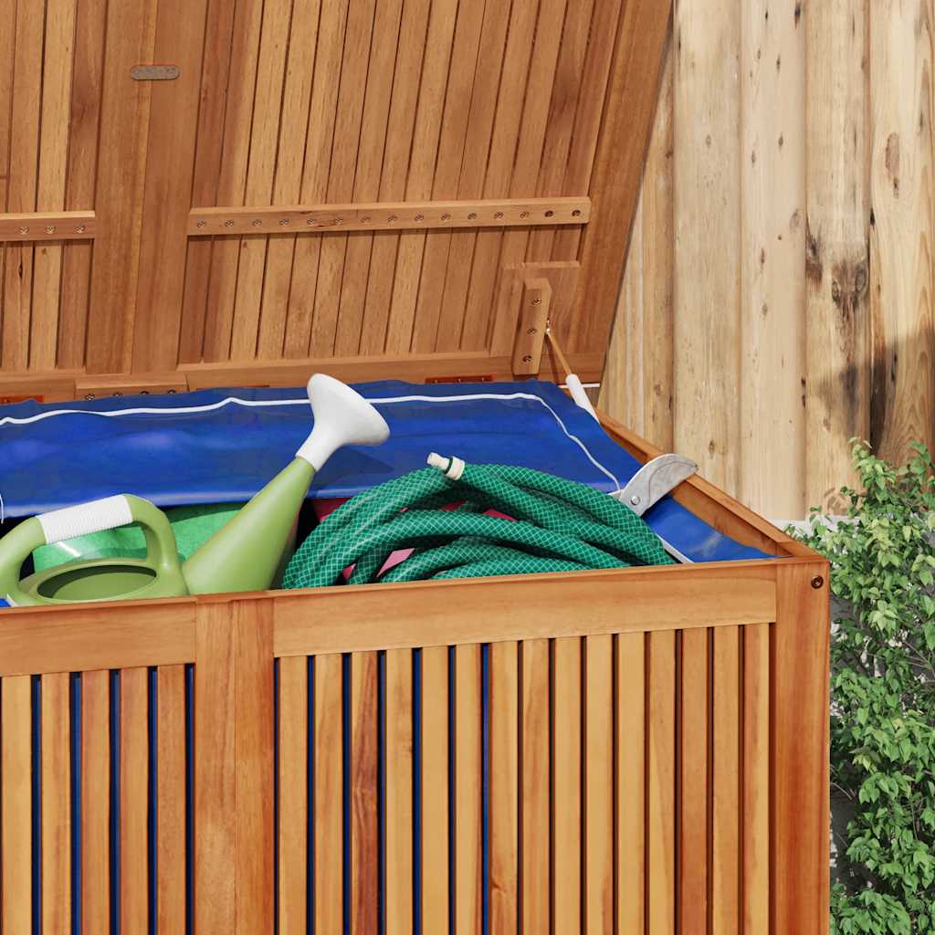 Garden Storage Box 150X80X75 Cm Solid Wood Acacia