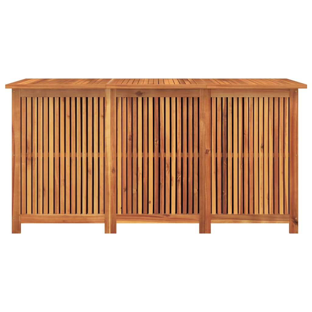 Garden Storage Box 150X80X75 Cm Solid Wood Acacia