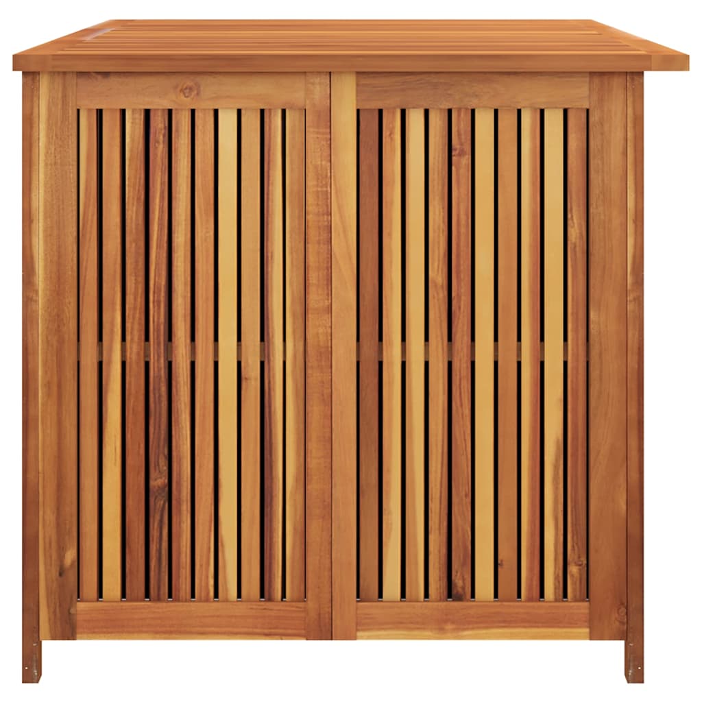 Garden Storage Box 150X80X75 Cm Solid Wood Acacia
