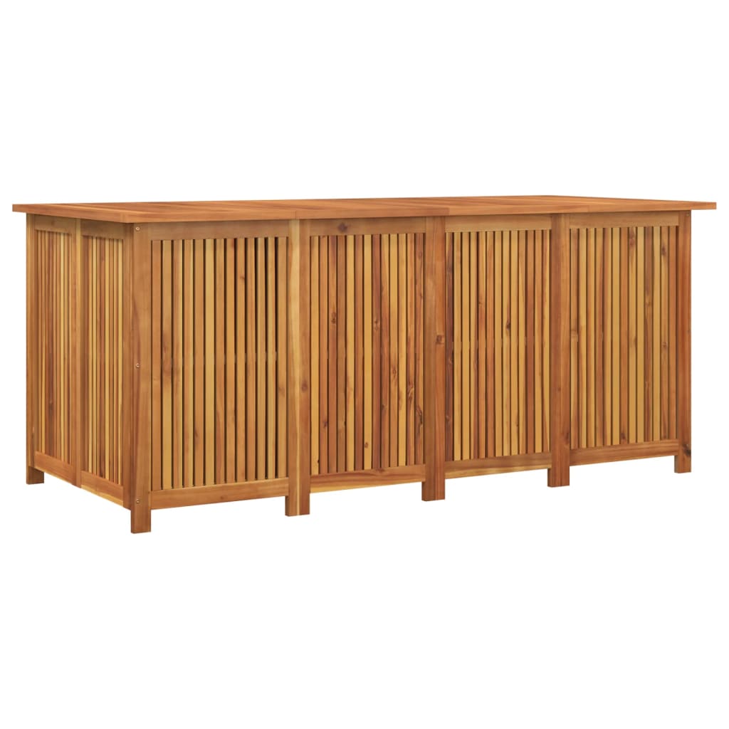 Garden Storage Box 175X80X75 Cm Solid Wood Acacia