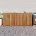 Garden Storage Box 175X80X75 Cm Solid Wood Acacia