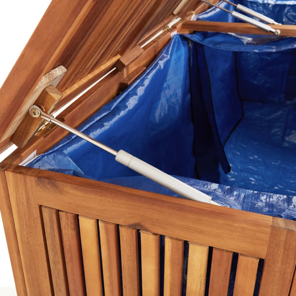 Garden Storage Box 200X80X75 Cm Solid Wood Acacia