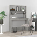 Desk With Shelves 102X45X148 Cm Engineered Wood