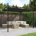 Pergola With Retractable Roof