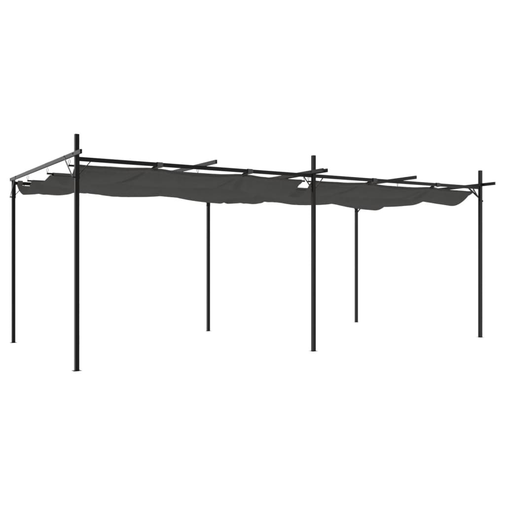 Pergola With Retractable Roof