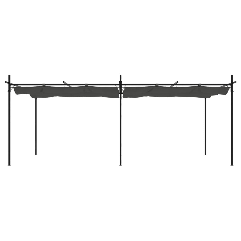 Pergola With Retractable Roof