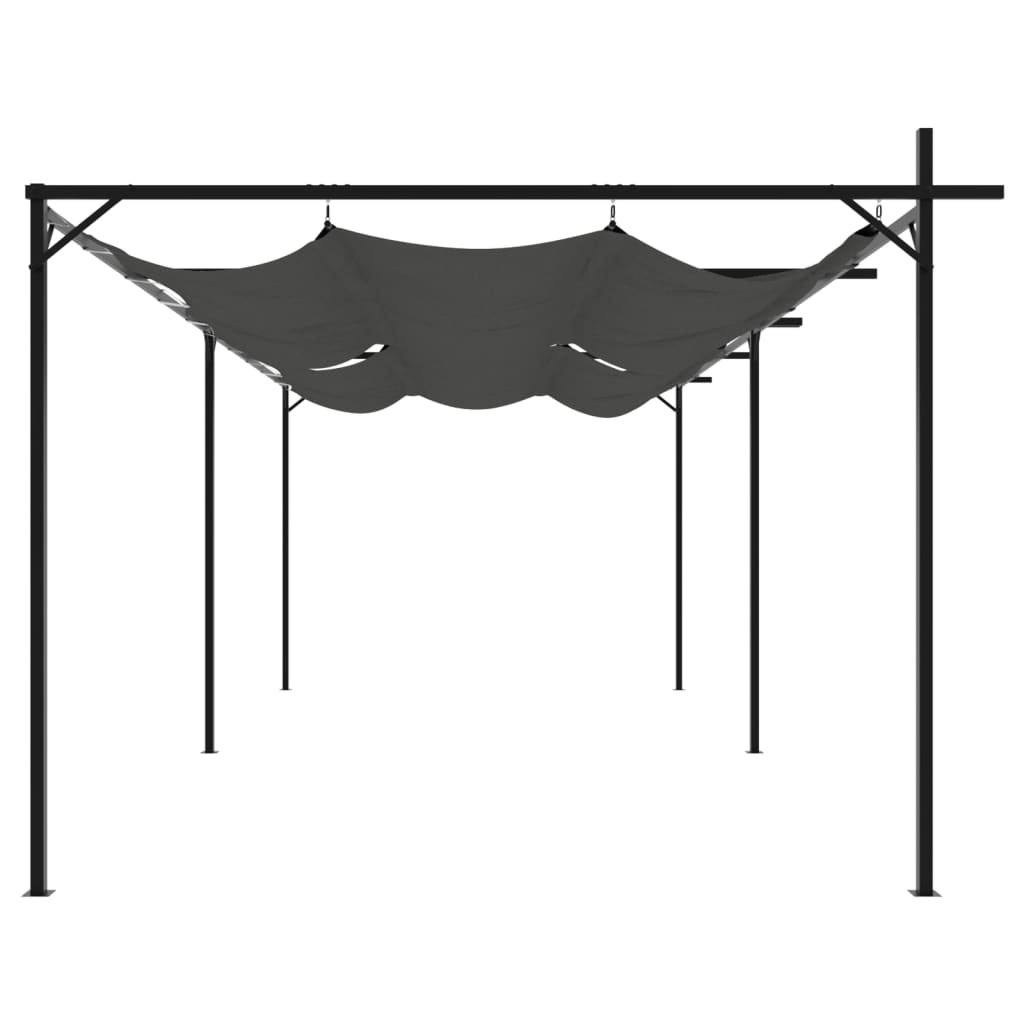 Pergola With Retractable Roof