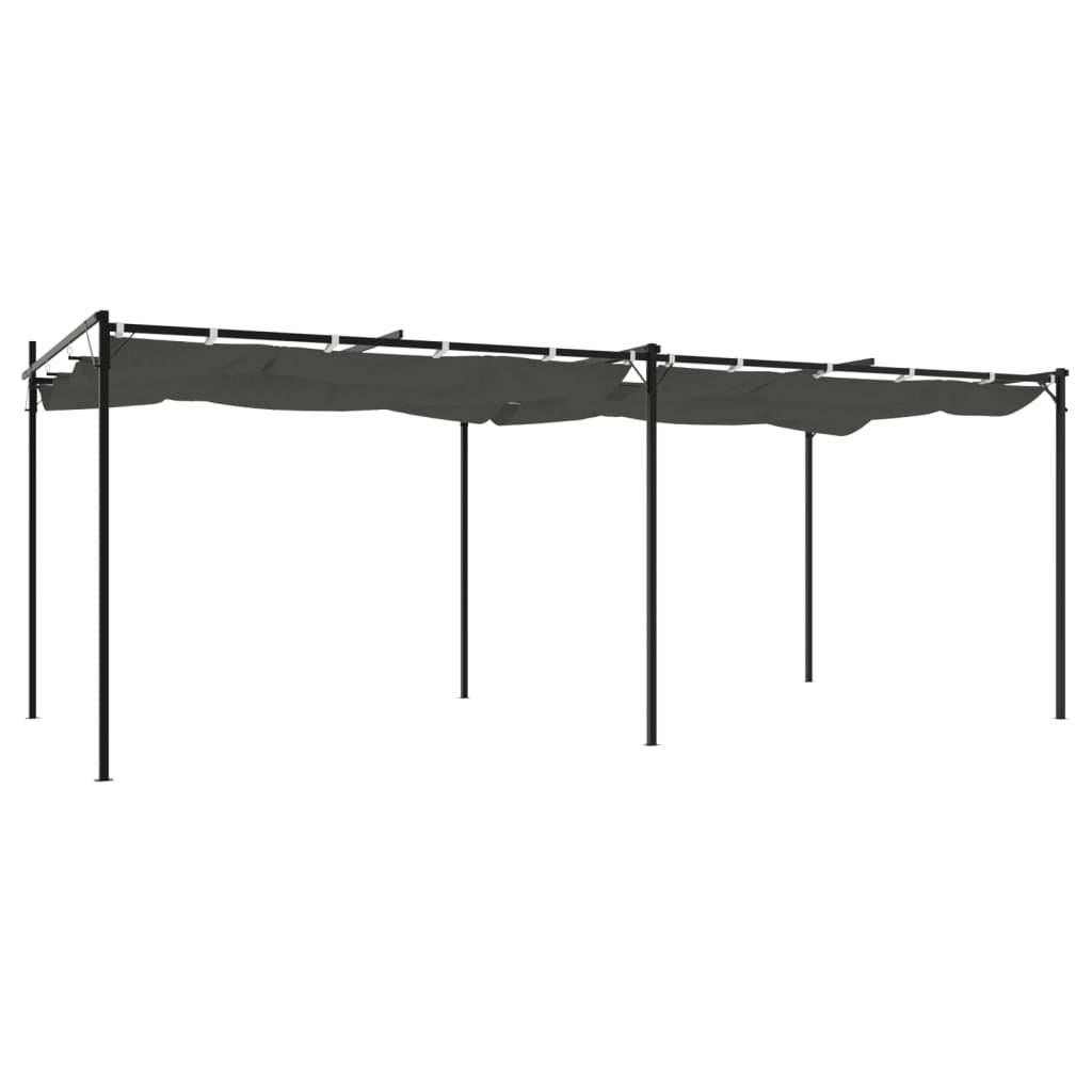 Pergola With Retractable Roof