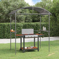 Gazebo Bbq Side Shelves Anthracite 220X115X230 Cm Steel PC board 220 cm