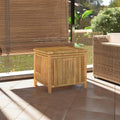 Garden Storage Box 60X52X55Cm Bamboo