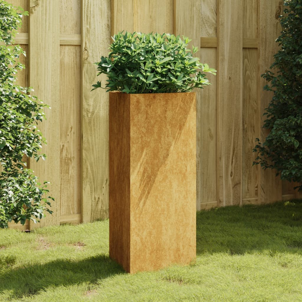 Garden Planters 2 Pcs Triangular Galvanized Steel