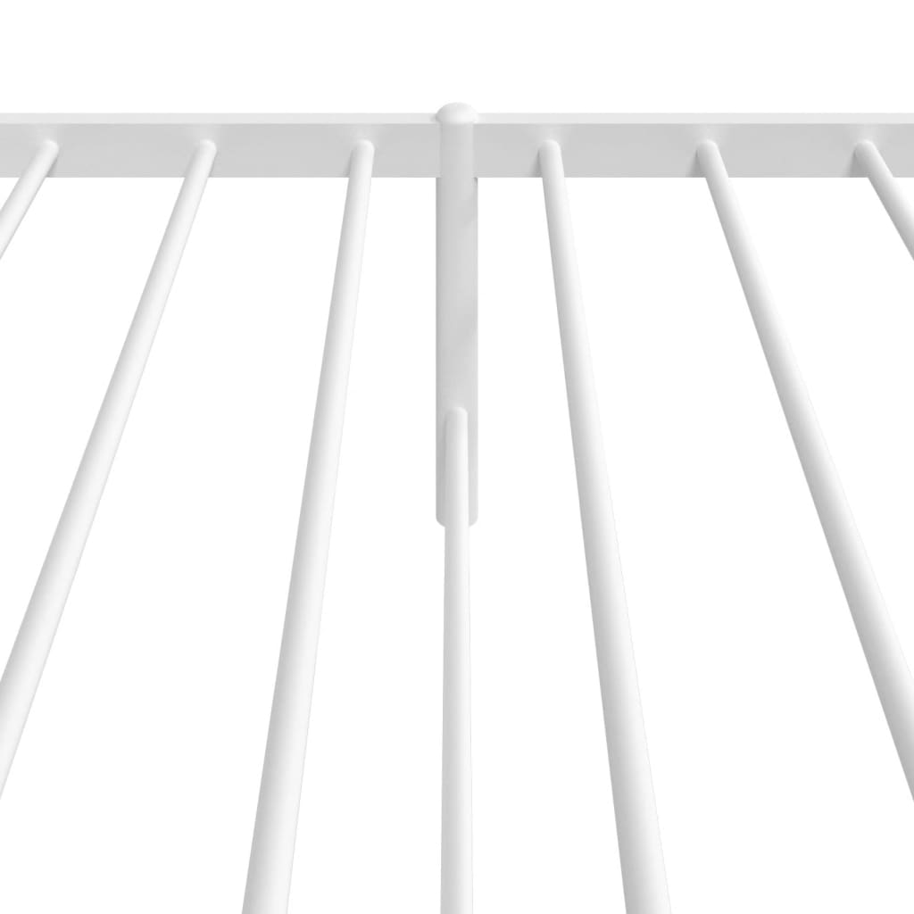 Metal Bed Frame Without Mattress 80X200Cm