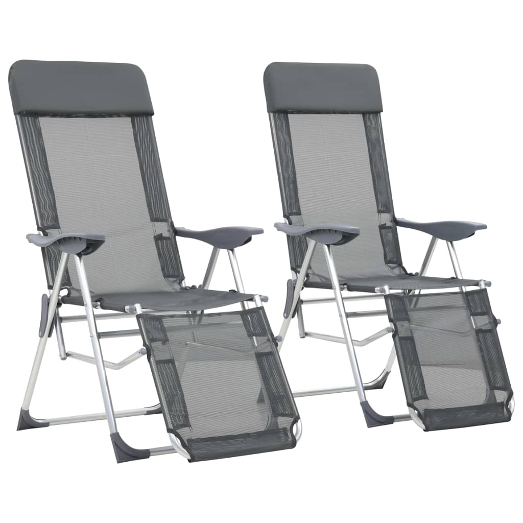 Camping Chair | Set Of 2 | | Textilene, Aluminium | Medium