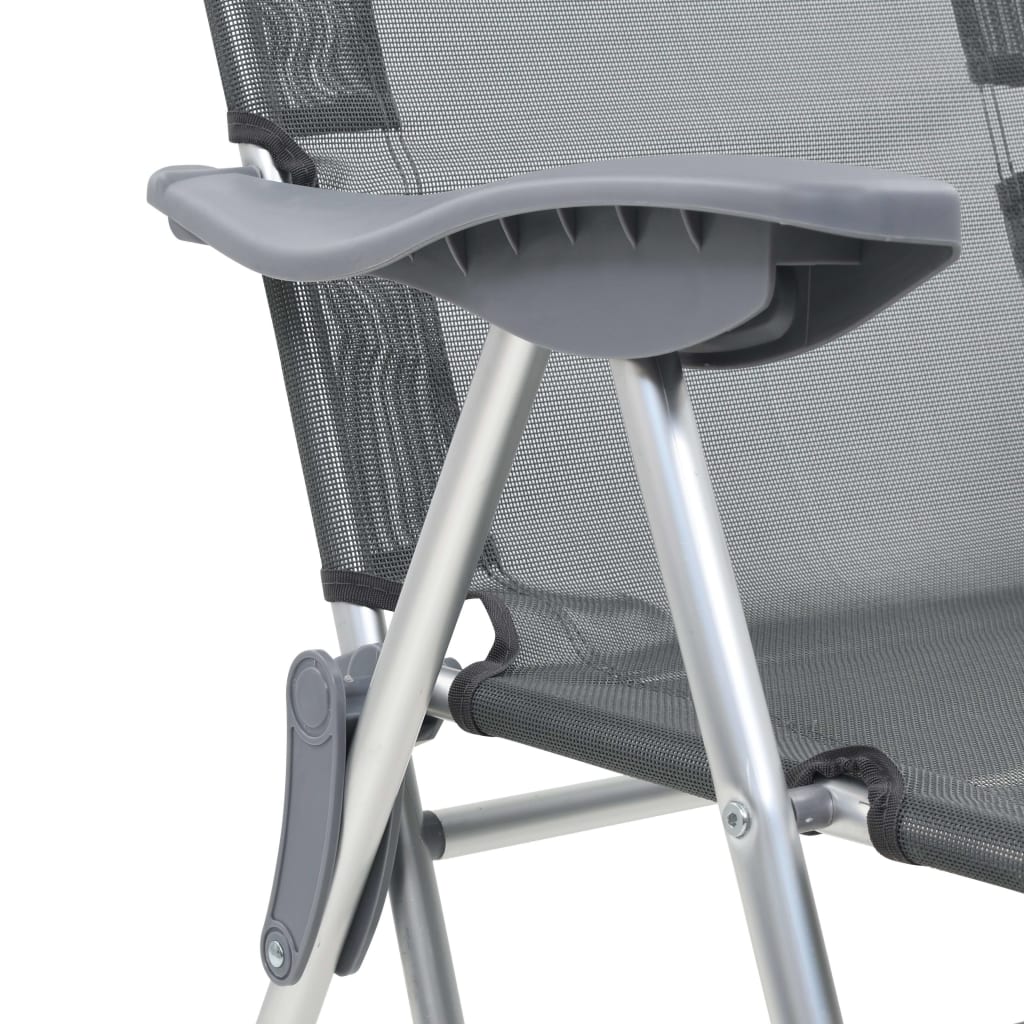 Camping Chair | Set Of 2 | | Textilene, Aluminium | Medium