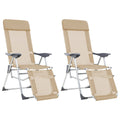 Camping Chair | Set Of 2 | | Textilene, Aluminium | Medium