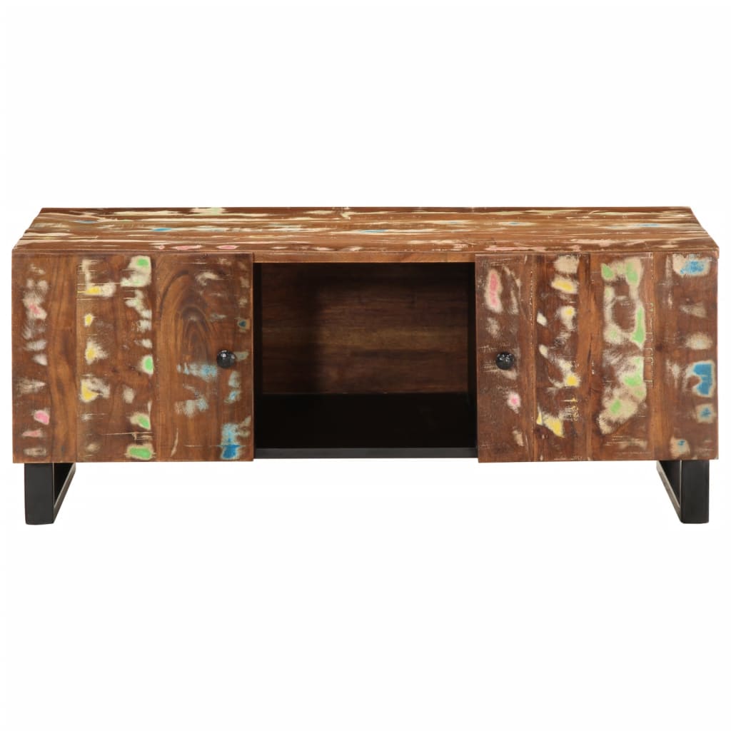 Coffee Table 100X54X40 Cm Solid Wood Reclaimed&Engineered Wood