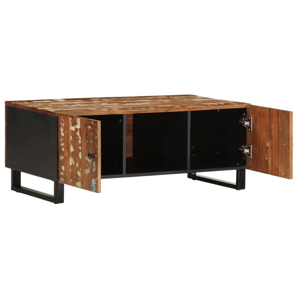 Coffee Table 100X54X40 Cm Solid Wood Reclaimed&Engineered Wood
