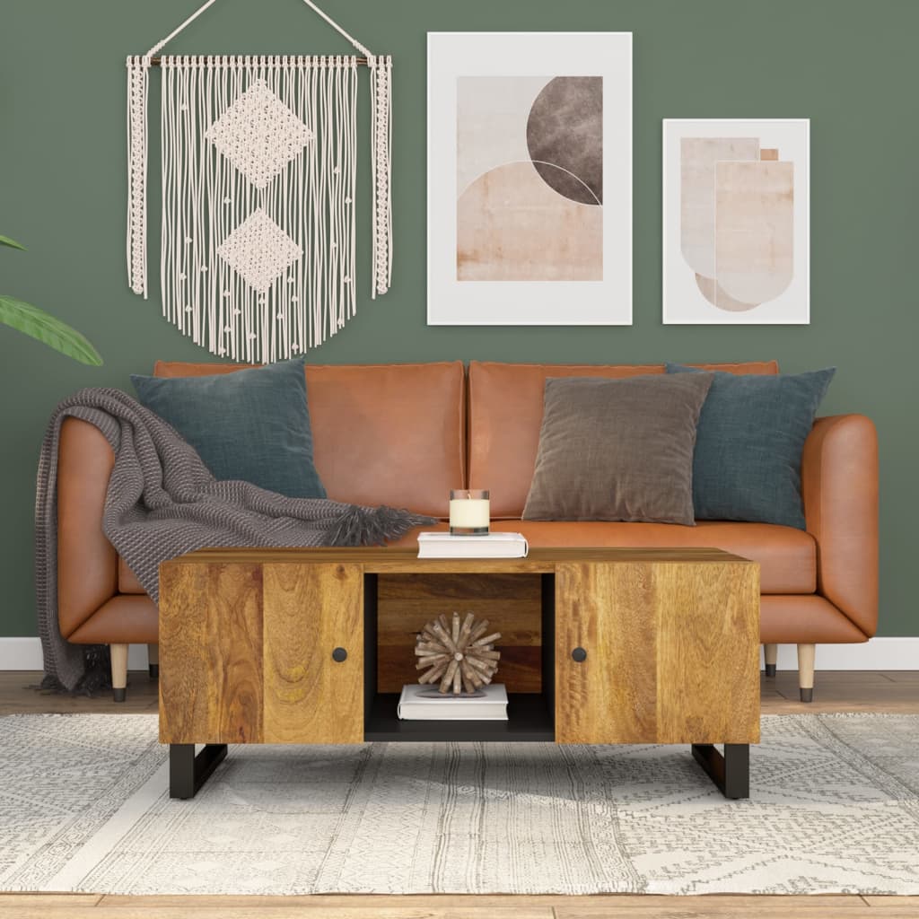 Coffee Table 100X54X40 Cm Solid Wood Reclaimed&Engineered Wood