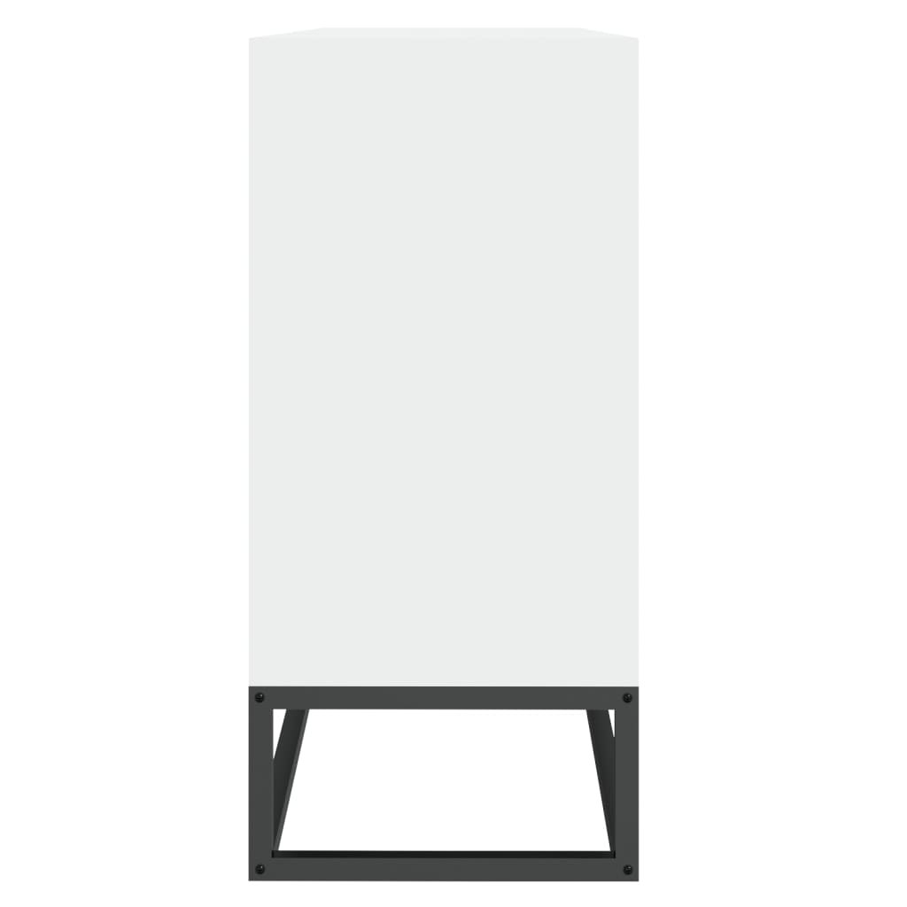 Sideboard 105X30X65 Cm Engineered Wood brown black white 105 cm