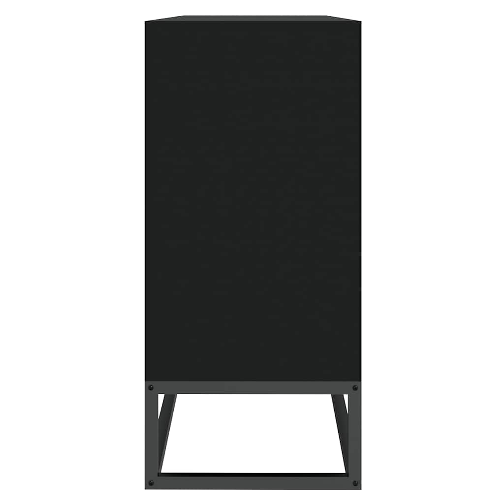 Sideboard 105X30X65 Cm Engineered Wood brown black white 105 cm