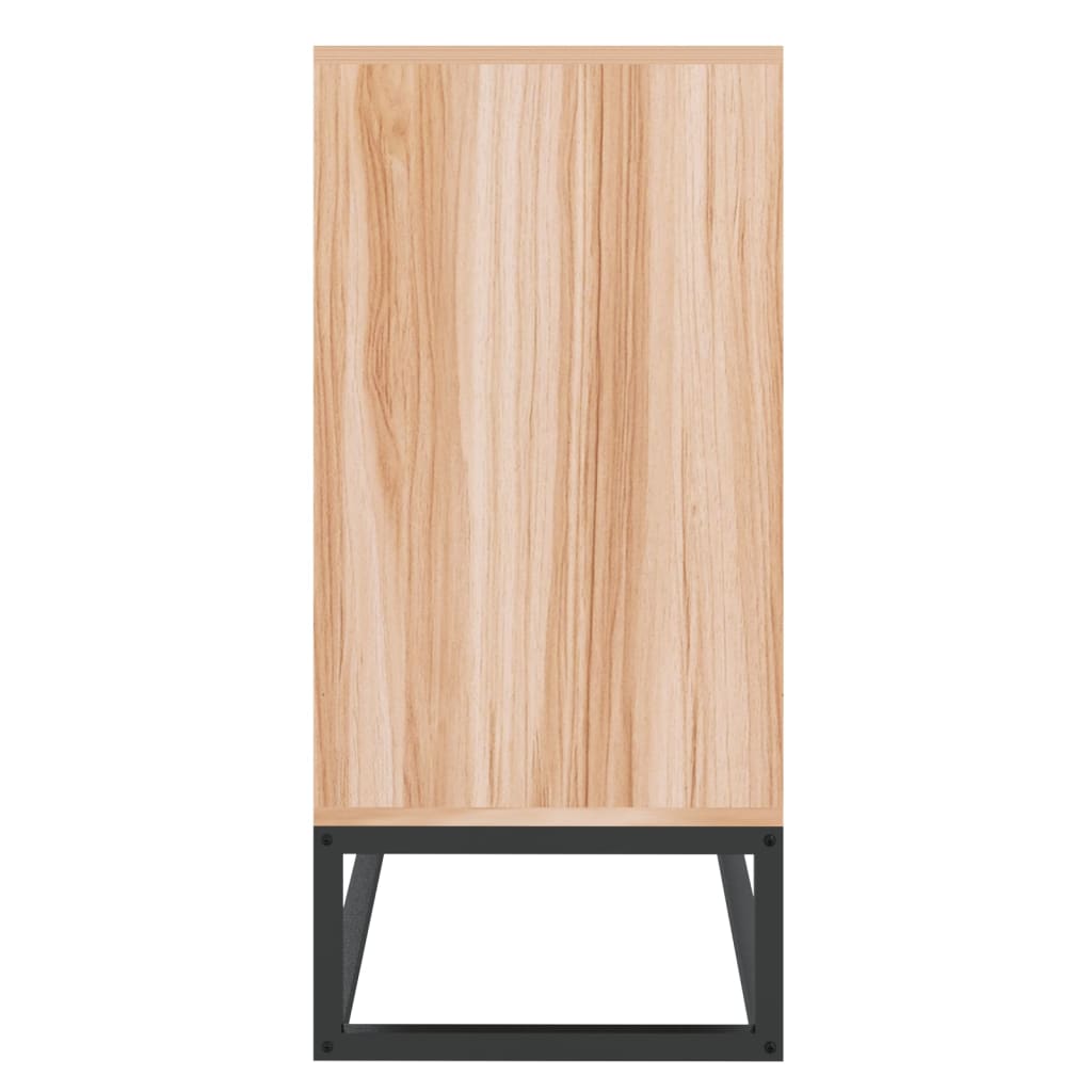 Sideboard 105X30X65 Cm Engineered Wood brown black white 105 cm