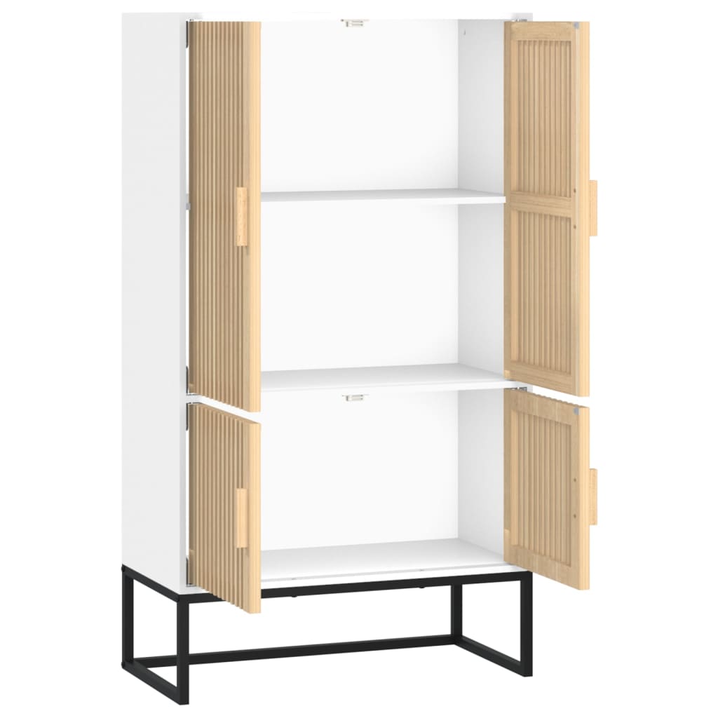 Highboard 70X35X125 Cm Engineered Wood